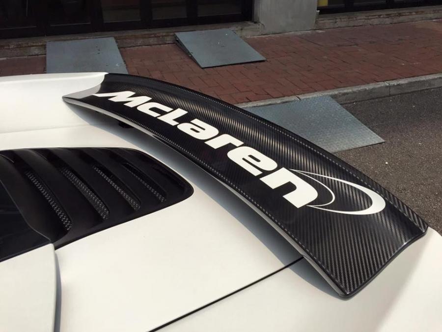 McLaren 650S Spyder Matte White by Impressive Wrap 2016 года  (фото 14 из 15)